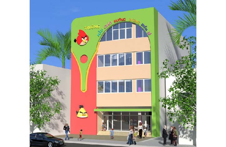 Trường Mẫu Giáo Hướng Dương - Thành phố Châu Đốc